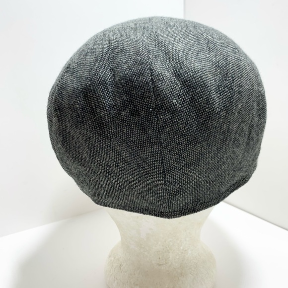 Country Gentleman Men Polyester British Ivy Cap Grey/Black Size MD Hat - Picture 4 of 11